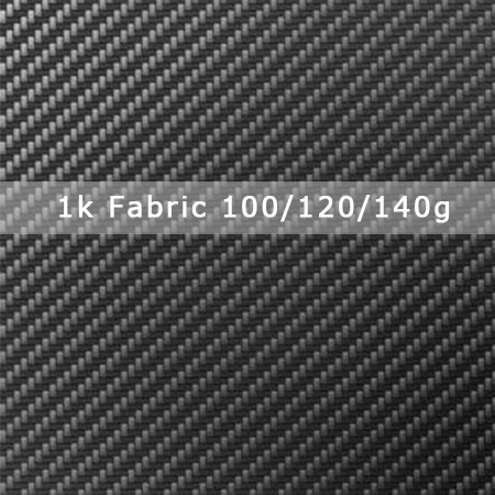 1K Carbon Fibre Fabric 100g/120g/140g - Comseal Composites